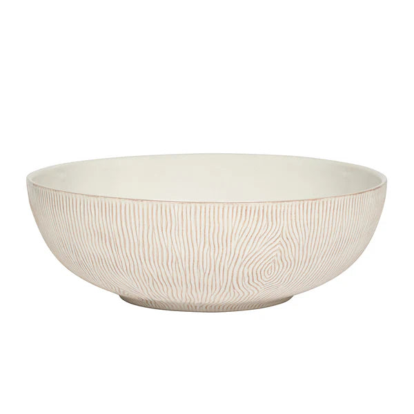 Juliska Blenheim Oak 12" Serving Bowl - Whitewash