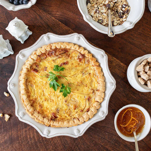 Juliska Berry & Thread Pie Dish - Whitewash