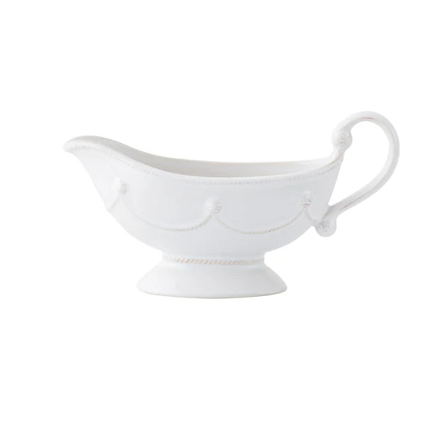 Juliska Berry & Thread Whitewash Sauce Boat