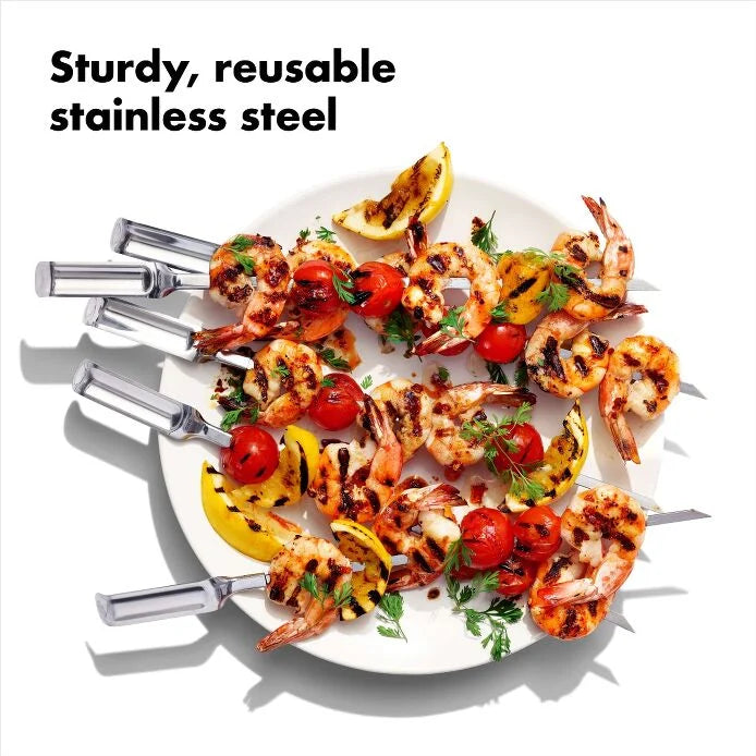 OXO 6-Piece Grilling Skewer Set