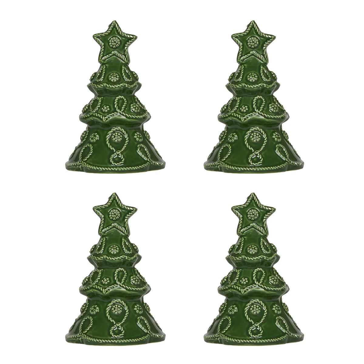 Juliska Berry & Thread Tree Place Card Holder Set/4 - Basil