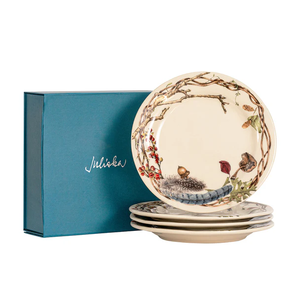 Juliska Forest Walk Party Plate Set/4