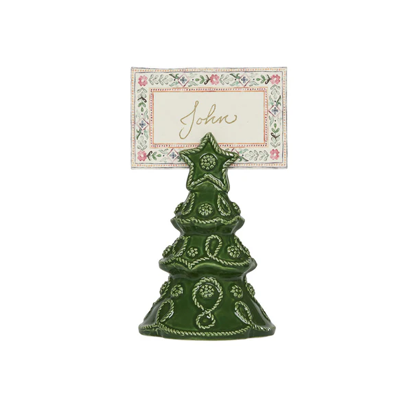 Juliska Berry & Thread Tree Place Card Holder Set/4 - Basil