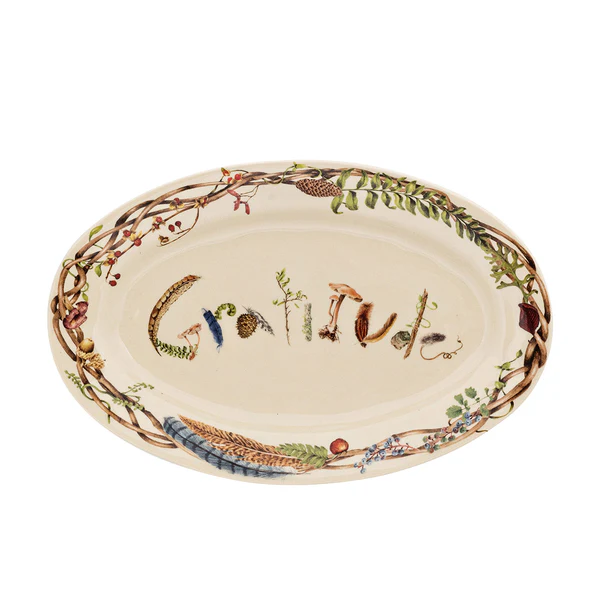 Juliska Forest Walk Gratitude Platter