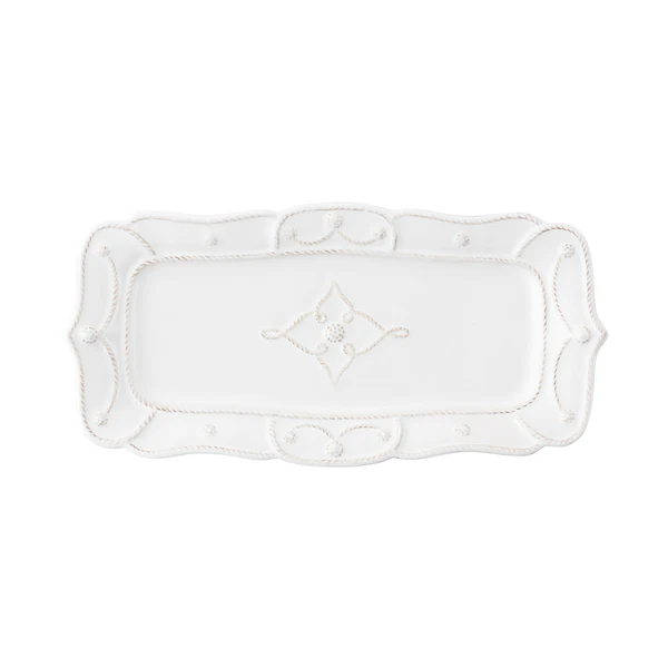 Juliska Jardins du Monde 14.5" Hostess Tray - Whitewash