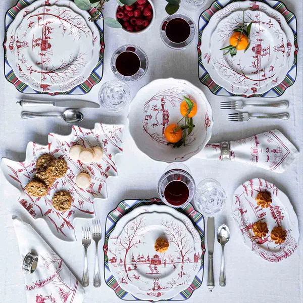 Juliska Country Estate Winter Frolic Dessert/Salad Plate