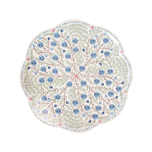 Juliska Villa Seville Scalloped Dessert/Salad Plate - Chambray