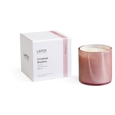 LAFCO Geranium Bourbon Signature Candle 15.5 oz