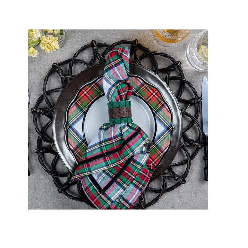 Juliska Stewart Tartan Napkin - Multi