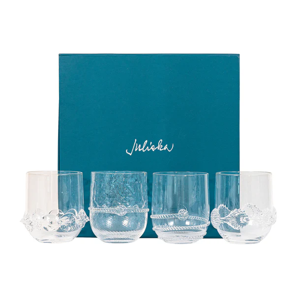 Juliska Heritage Tumbler Assorted Set/4