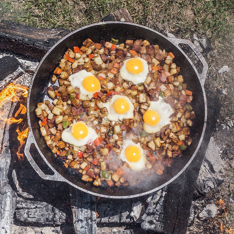 Lodge Cast Iron Dual Handle Pan 17 Inch