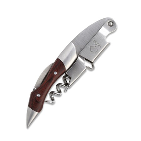 Rabbit Walnut Waiter's Friend Corkscrew