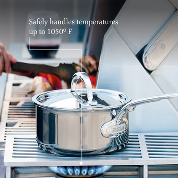 Hestan Nanobond Titanium Sauteuse, 3.5-Quart