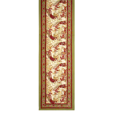 Couleur Nature Renne Red & Green Runner 16"x90"