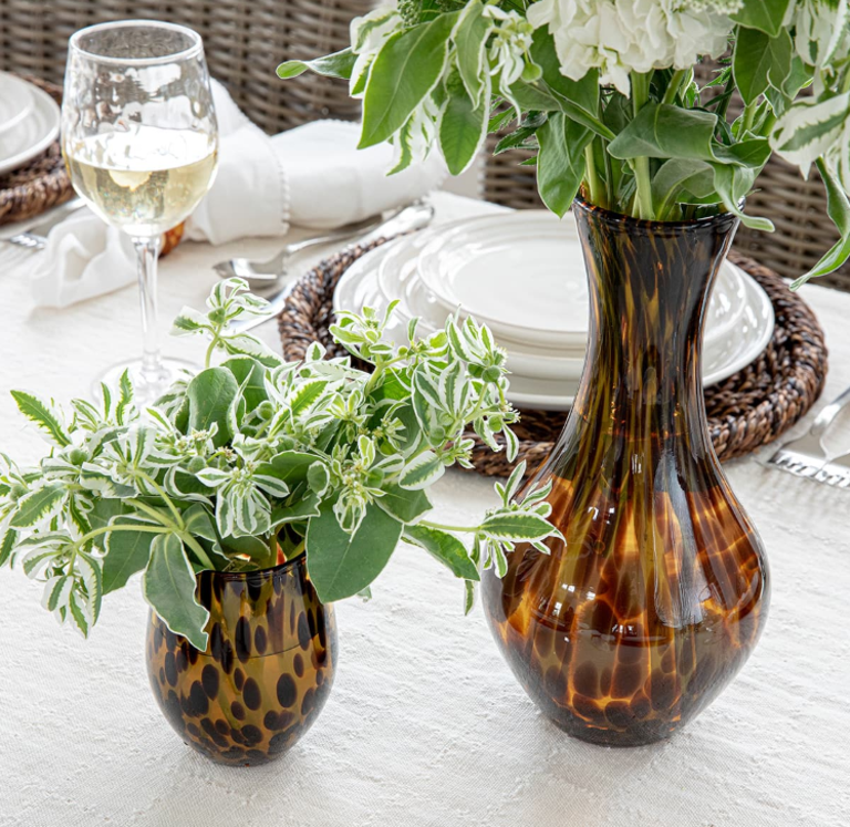 Juliska Puro 6" Vase - Tortoiseshell