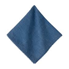 Juliska Berry Trim Napkin - Navy