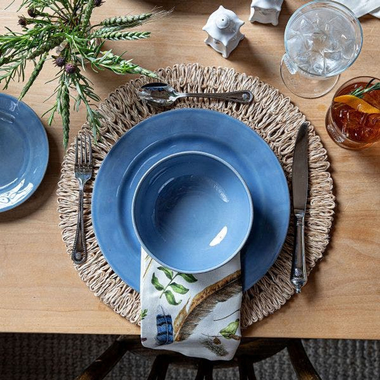 Juliska Puro Dinner Plate - Chambray