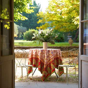 Couleur Nature French Tablecloth Noel 59"x86"