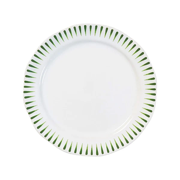 Juliska Sitio Stripe Dessert/Salad Plate - Basil