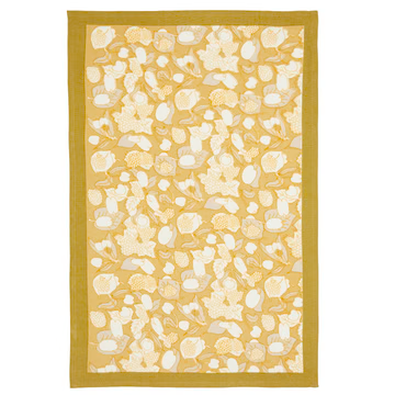 Couleur Nature Forest Harvest Tea Towel Grey & Mustard