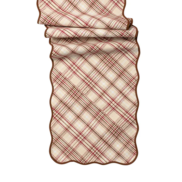 Juliska Harvest Tartan 18" x 90" Table Runner