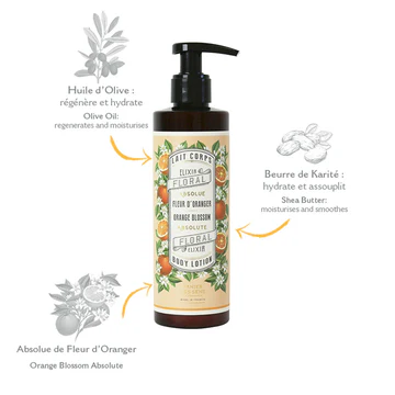 Panier Des Sens Shea Butter Body lotion - "Orange Blossom" 8.4oz