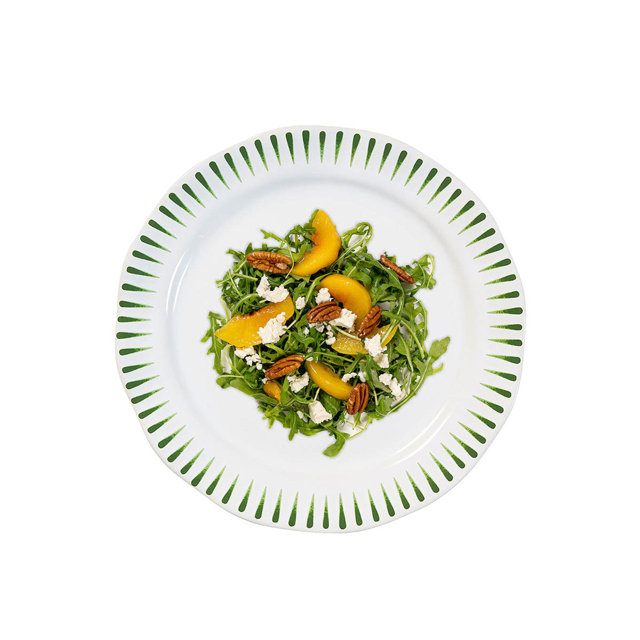 Juliska Sitio Stripe Dessert/Salad Plate - Basil