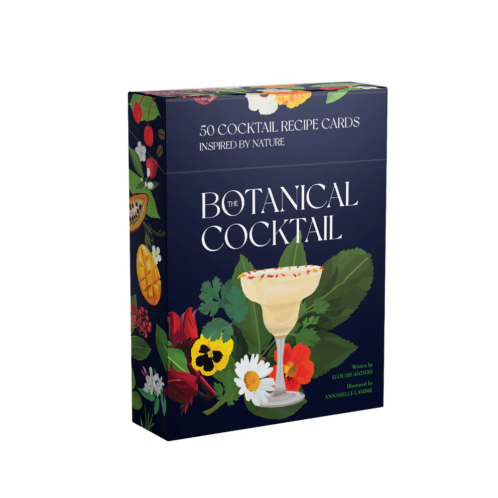 The Botanical Cocktail Deck Of Cards by Elouise Anders