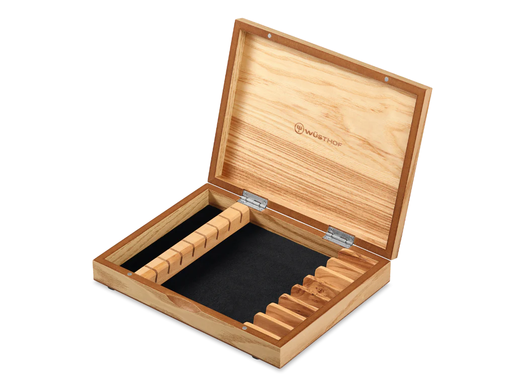 Wusthof 8 Pc SS Steak Knife Olivewood