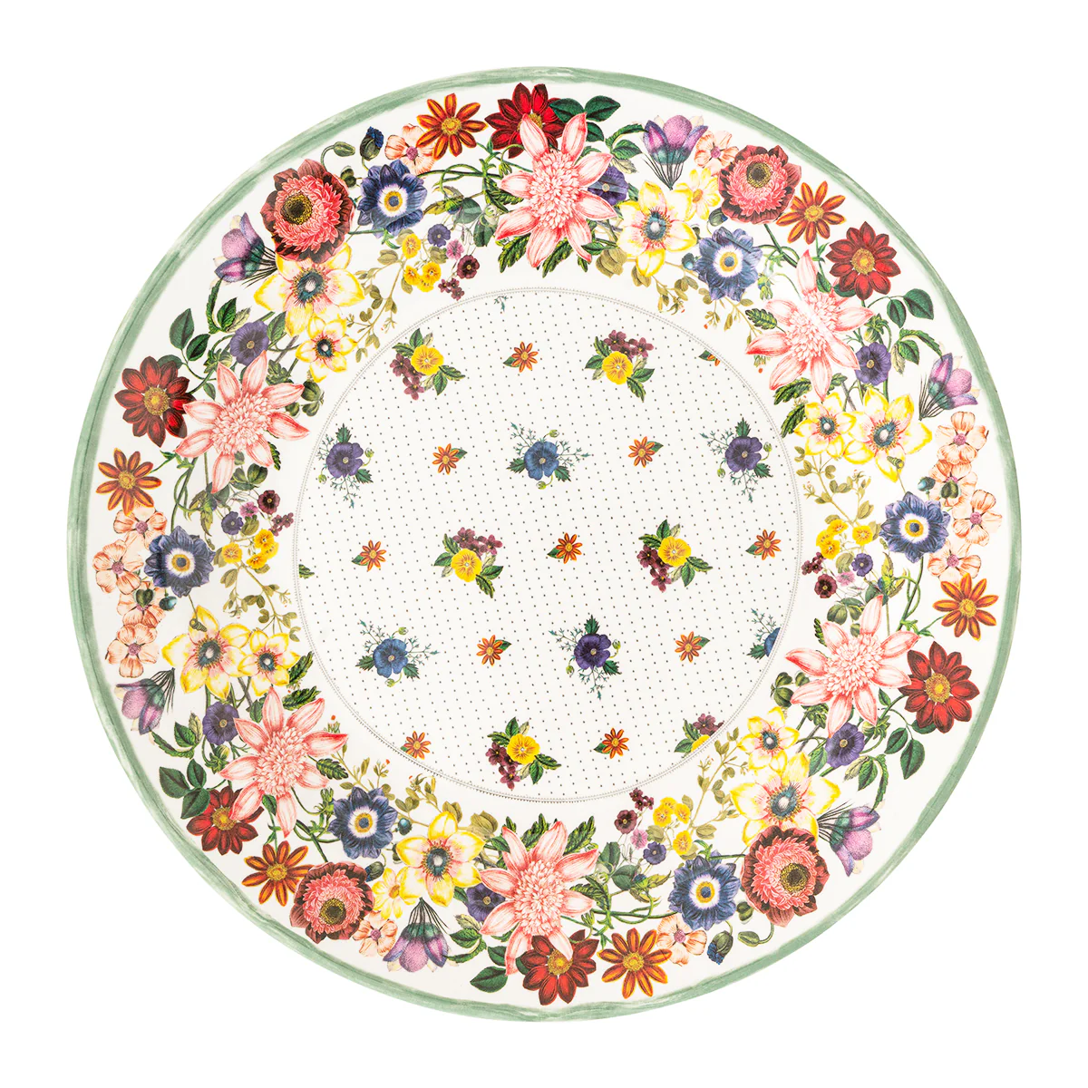 Juliska Mirabelle Melamine Dinner Plate - Multi