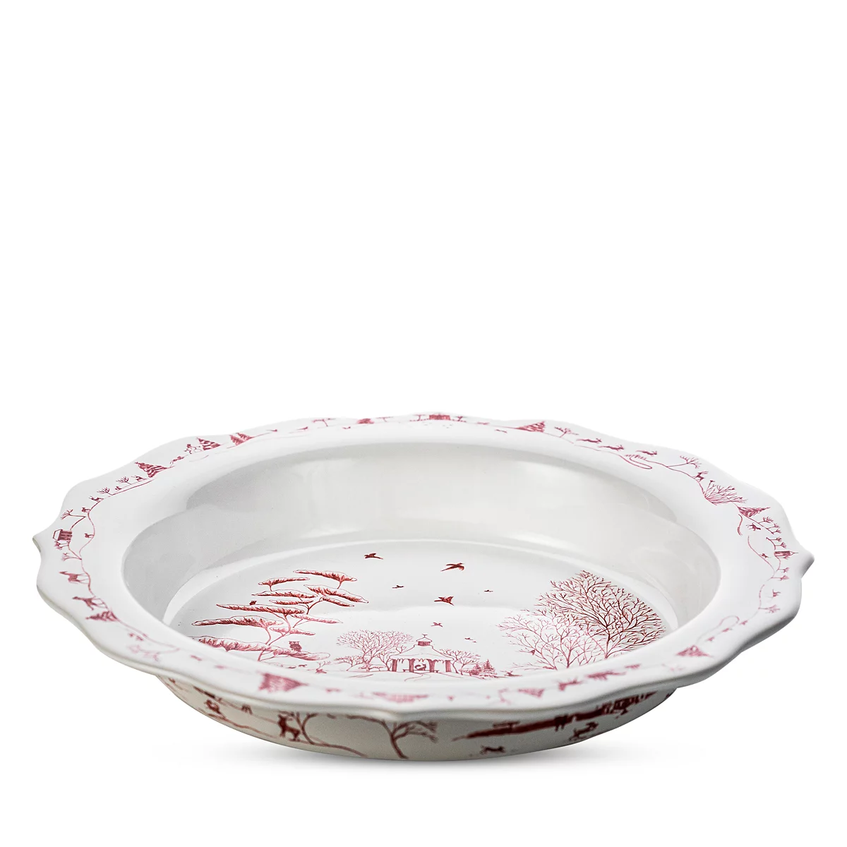 Juliska Country Estate Winter Frolic Pie Dish