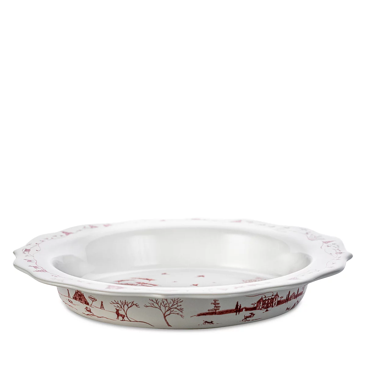 Juliska Country Estate Winter Frolic Pie Dish