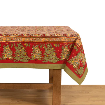 Couleur Nature French Tablecloth Noel 59"x86"