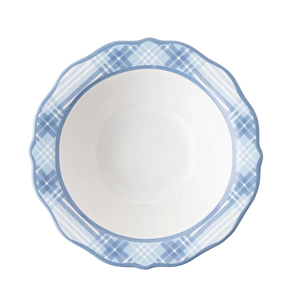 Juliska Tartan Chambray Serve Bowl