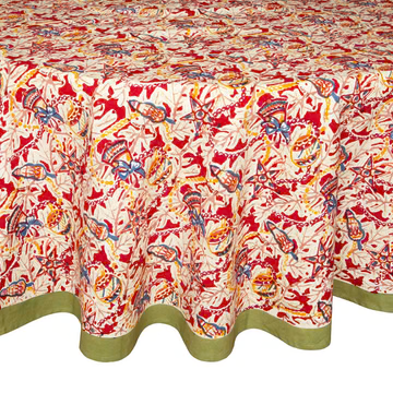 Couleur Nature French Tablecloth Noel 59"x86"