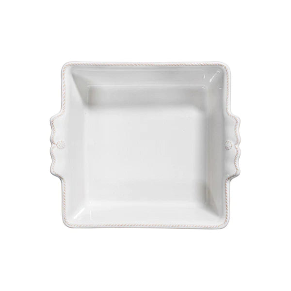 Juliska Berry & Thread Square Baker - Whitewash