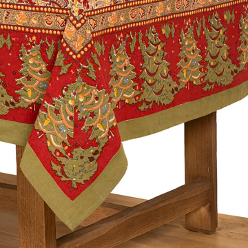 Couleur Nature French Tablecloth Noel 59"x86"