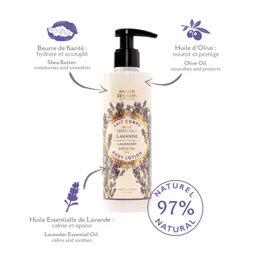 Panier Des Sens Shea Butter Body lotion "Lavender" 8.5oz