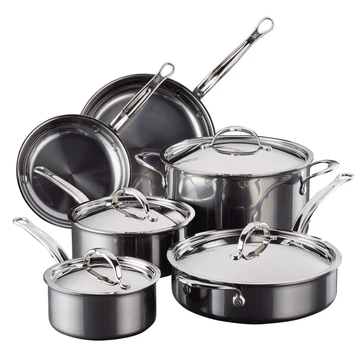 Hestan Nanobond 10-Piece Titanium Ultimate Cookware Set