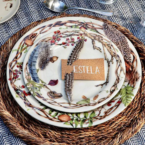 Juliska Forest Walk Party Plate Set/4