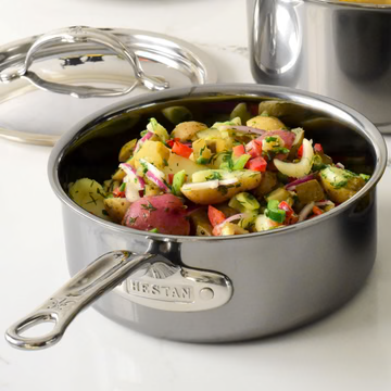 Hestan NanoBond Titanium Saucepans 4 qt