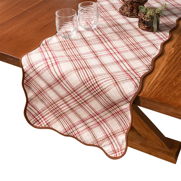 Juliska Harvest Tartan 18" x 90" Table Runner