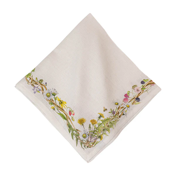 Juliska Meadow Walk Linen Napkin - Multi