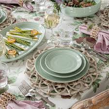 Juliska Bilbao Dessert/Salad Plate - Sage