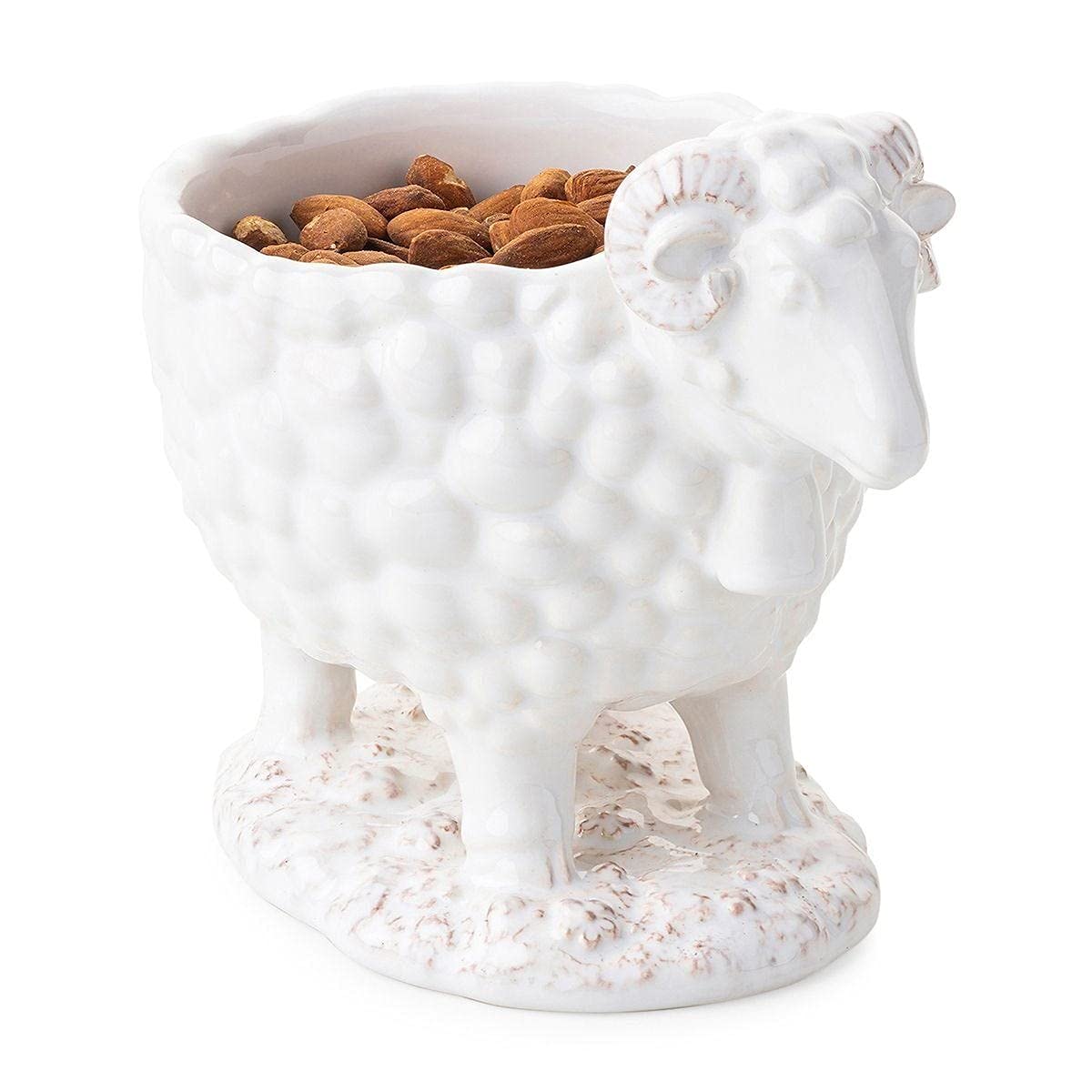 Juliska Clever Creatures Ram Bowl