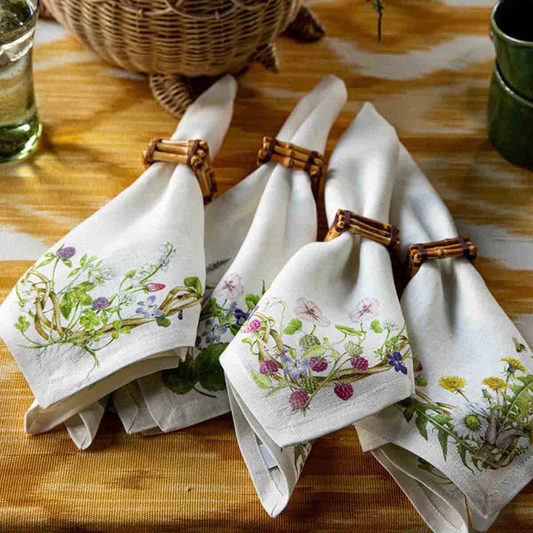 Juliska Meadow Walk Linen Napkin - Multi