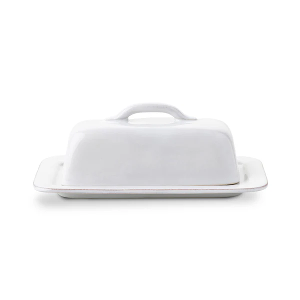 Juliska Puro Butter Dish - Whitewash