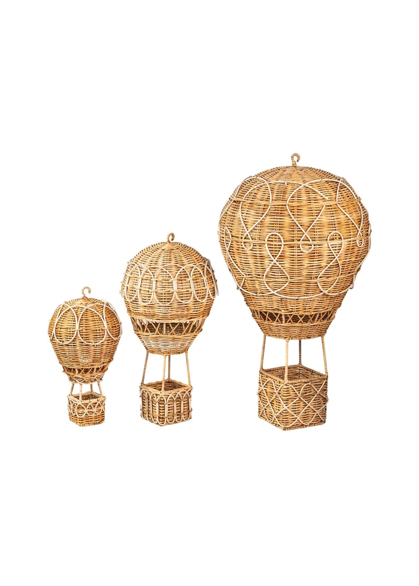 Juliska Provence Rattan 14" Hot Air Balloon