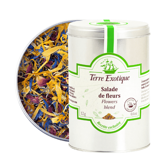 Terre Exotique Edible Flowers for Salad (France) 0.4oz