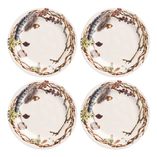 Juliska Forest Walk Party Plate Set/4